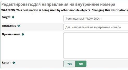 Правило формирования номера абонентского окончания
